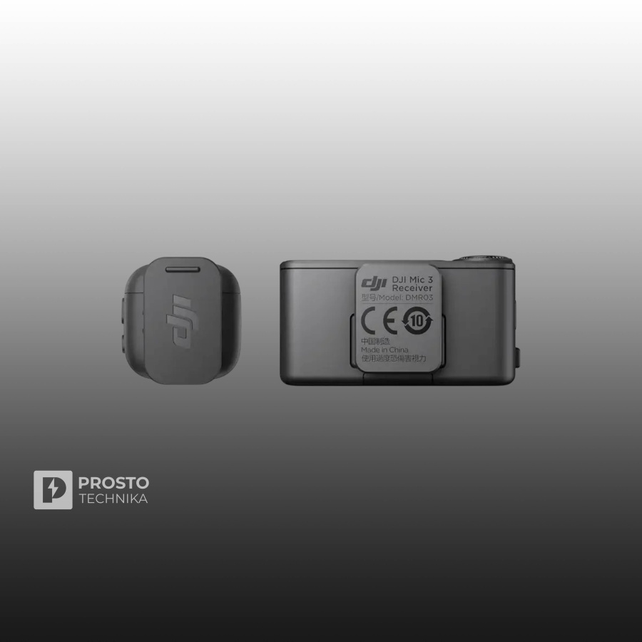 Беспроводной микрофон DJI Mic 3 (1 TX + 1 RX)